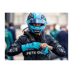 Casco de George Russell de la Mercedes AMG Petronas 2025, escala 1:5