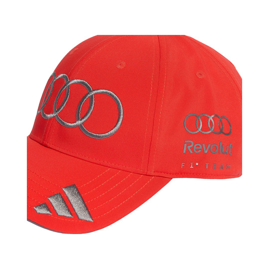 Gorra Team Audi Revolut F1 Gabriel Bortoleto 2026 roja