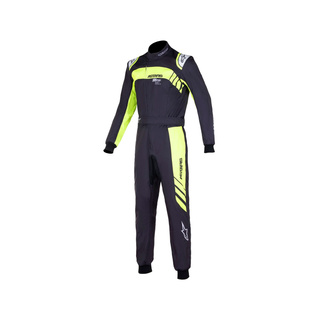 Alpinestars KMX-9 V3 GRAPHIC 4 8877-2022 Karting Suit black-yellow (FIA)