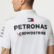  Mercedes AMG Germany F1 Mens Team Polo Shirt White