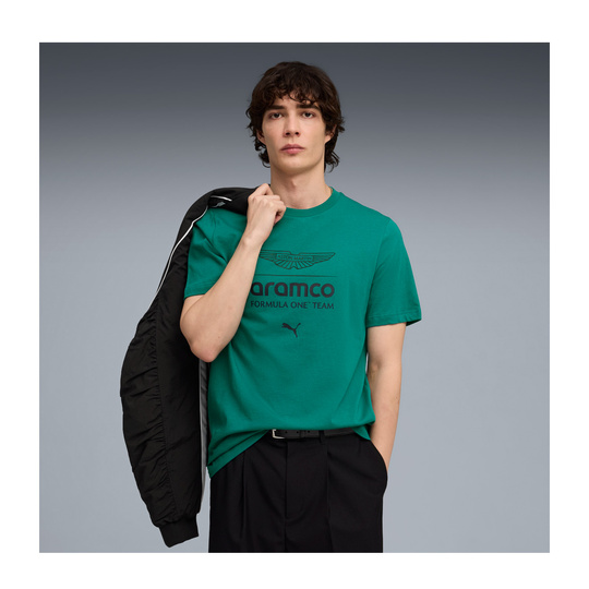 Camiseta Aston Martin F1 Large Logo 2026 verde