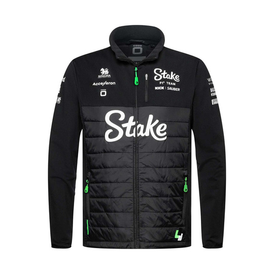 2024 Stake F1 Kick Sauber Hinwil Mens Team Seasonal Jacket