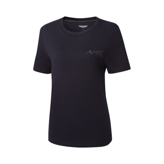 T-shirt Aston Martin Racing AMR Logo 2026 femme bleu marine