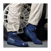 Chaussures Sparco Top Martini Racing bleu marine (FIA)