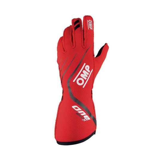 OMP Italy ONE EVO X Racing Gloves Red (FIA)