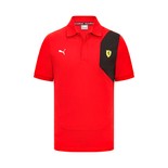 2024 Ferrari Italy F1 Mens Logo Polo Shirt red