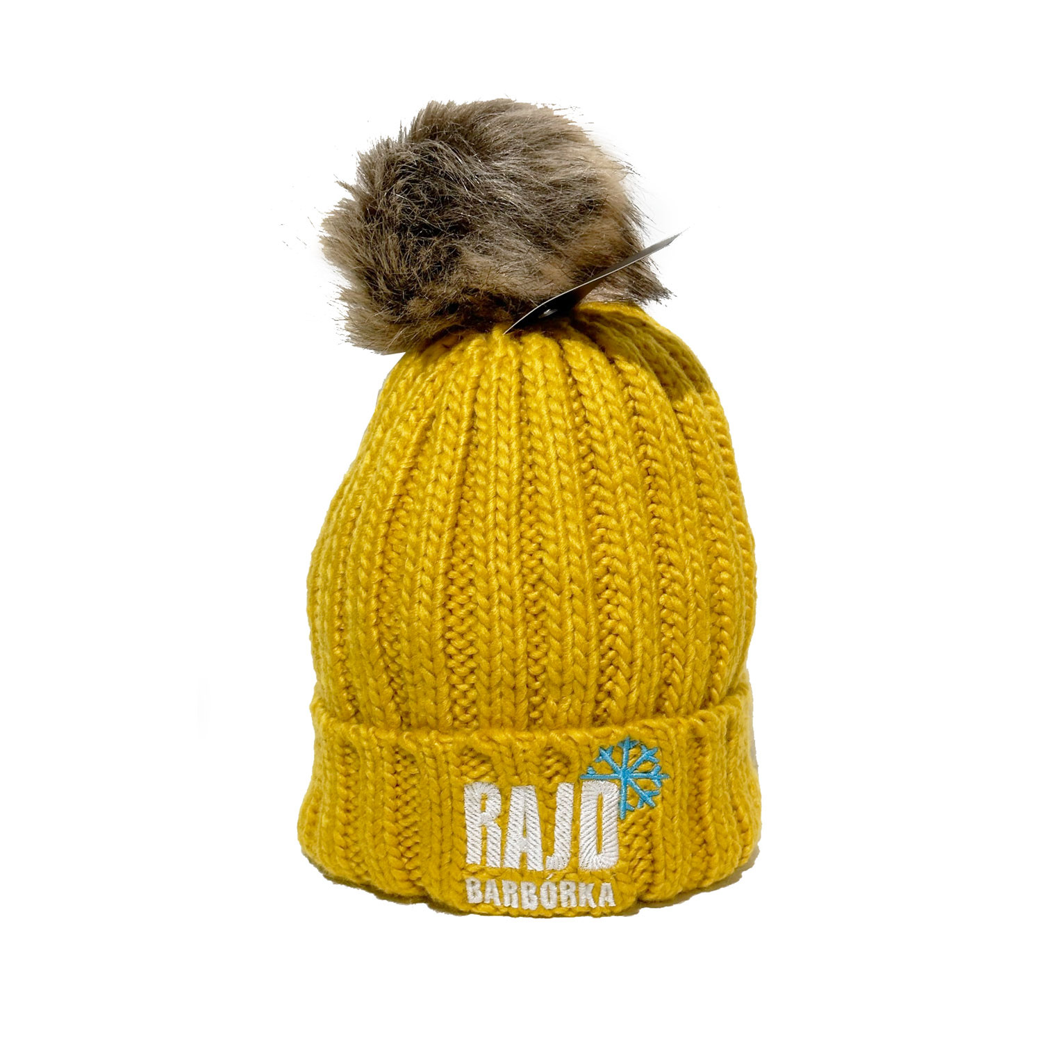 2022 Barbórka Rally Beanie yellow Clothing \ Winter hats
