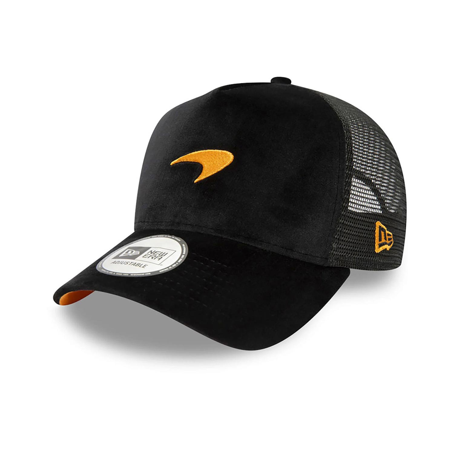 2023 McLaren F1 P60 Trucker Black Cap Clothing \ Caps Shop by Team