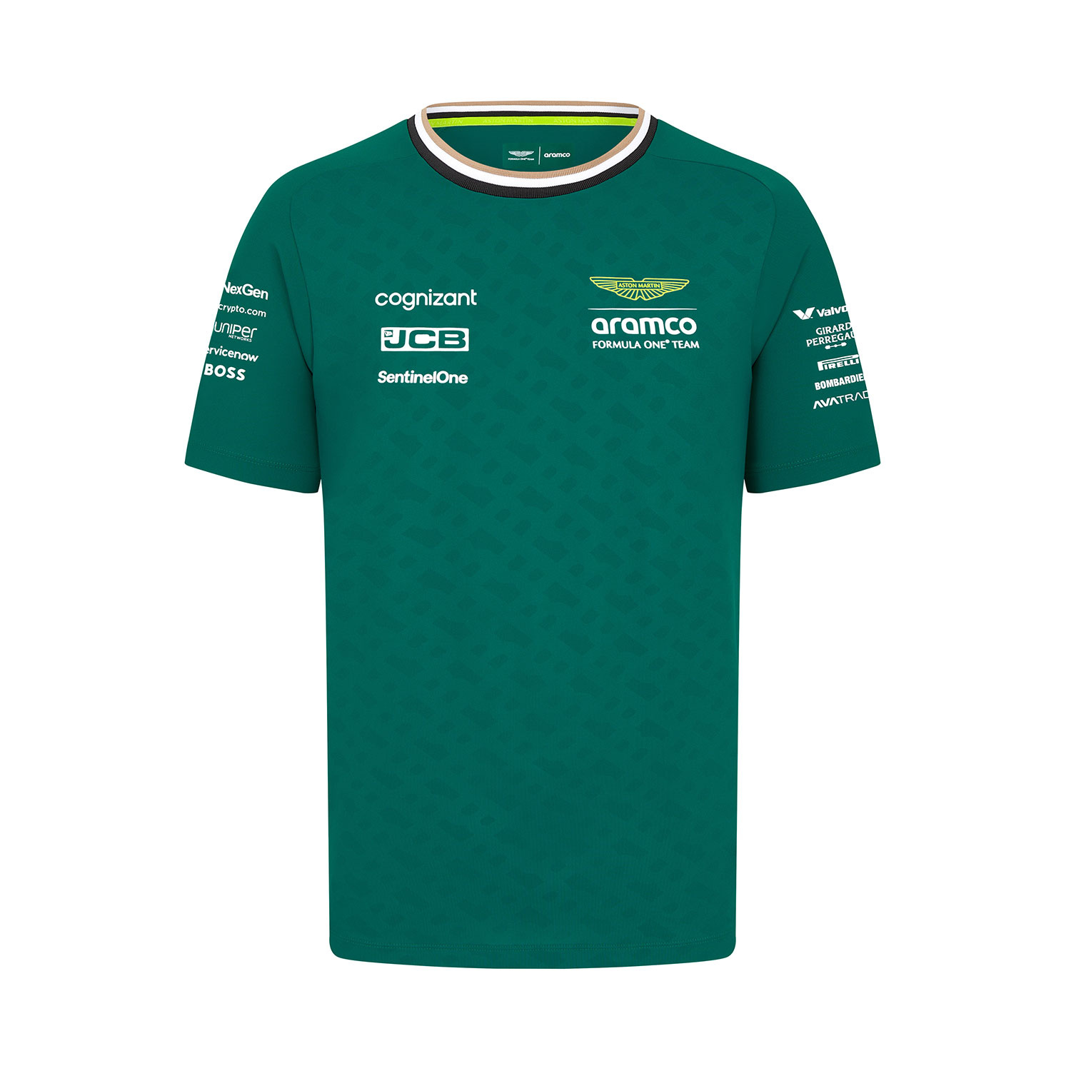 2024 Aston Martin Aramco F1 Men's Team TShirt Clothing \ Tshirts