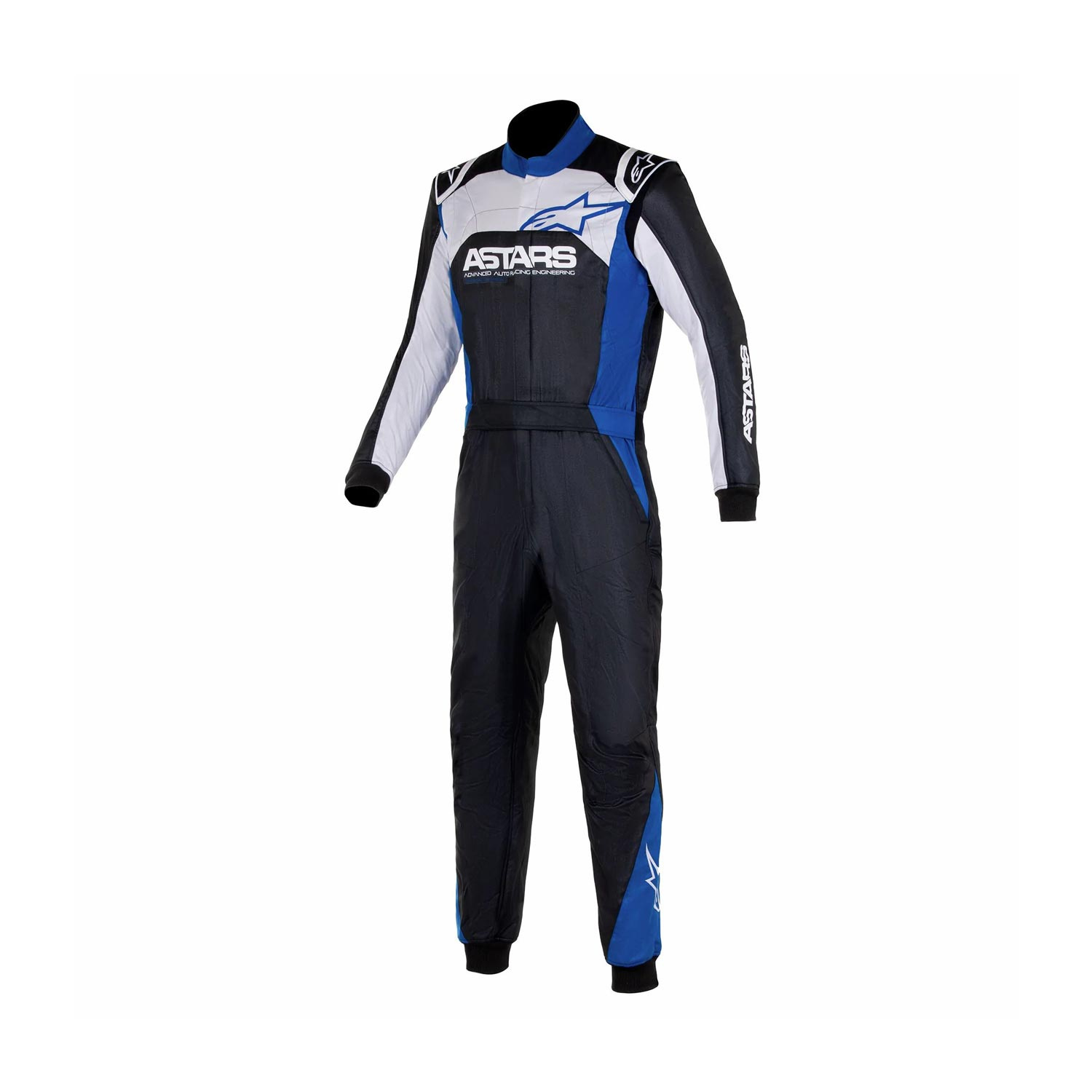 Alpinestars Italy ATOM Graphic Race Suit Black/Blue (FIA) Blue Black