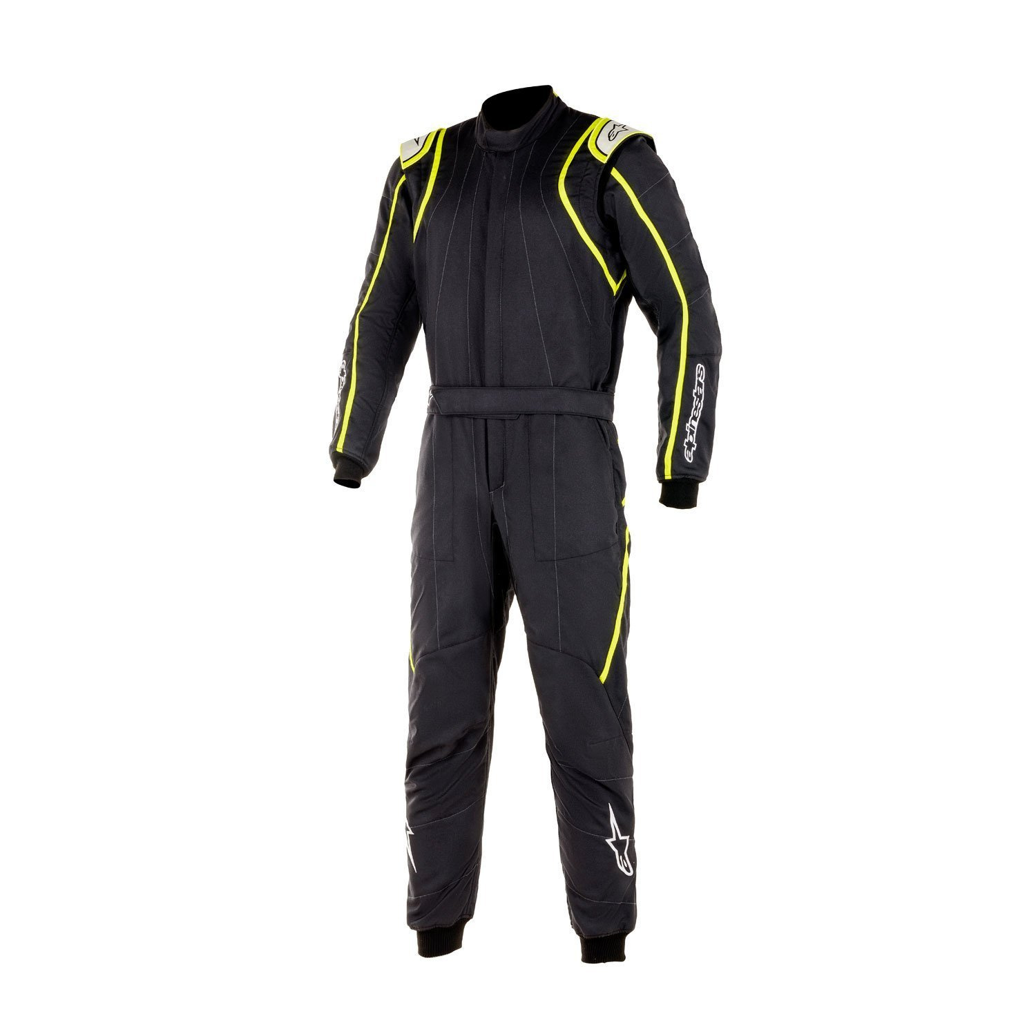 Alpinestars Italy GP RACE V2 Car Suit Black/Yellow (FIA) Yellow