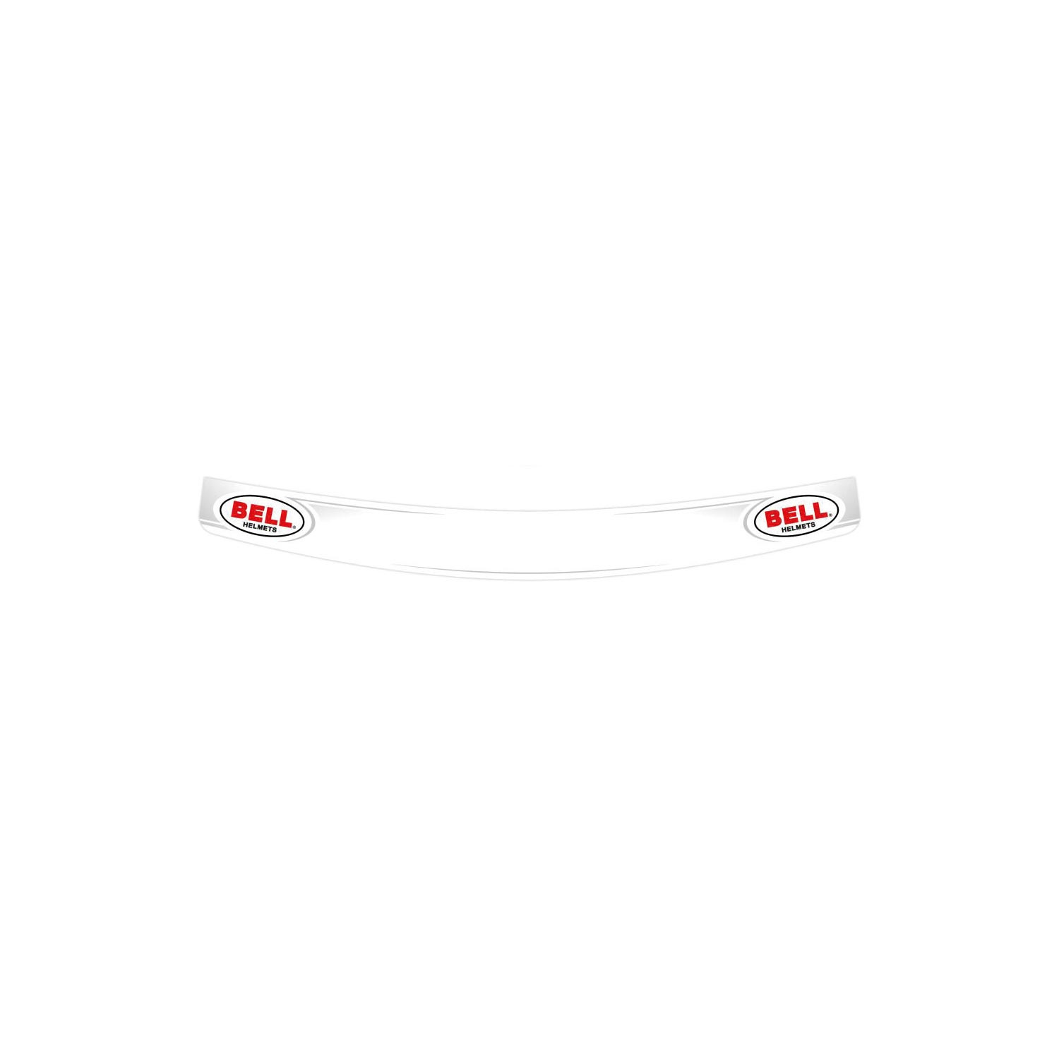 Bell Europe helmets visor stickers white Racewear \ Helmets Shop by