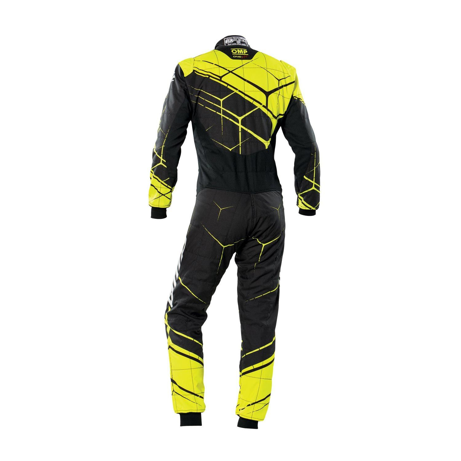 OMP Italy ONE ART MY20 Racing Suit Black/Yellow(FIA homologation