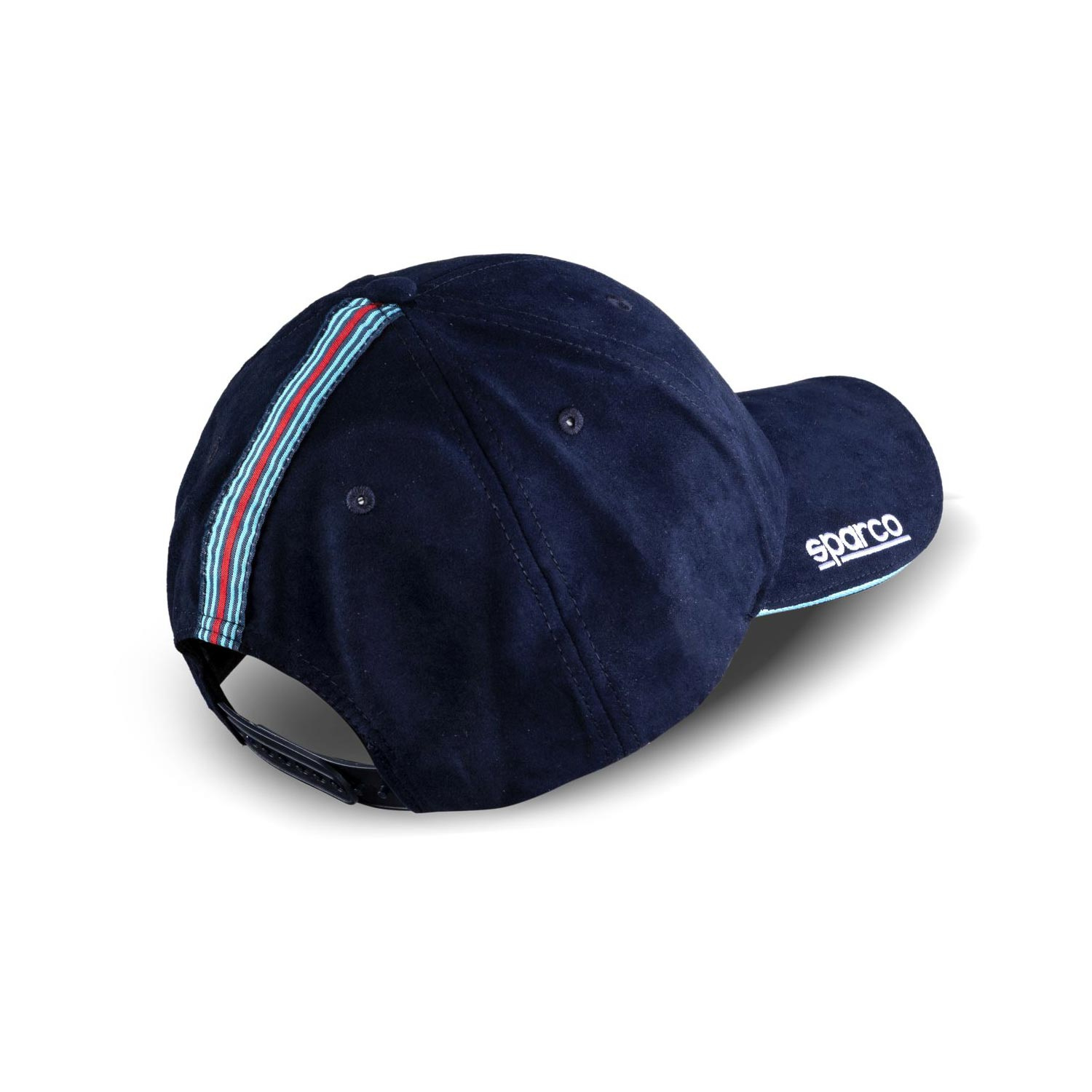 Sparco Italy Martini Racing Mens Side Logo baseball cap navy Clothing