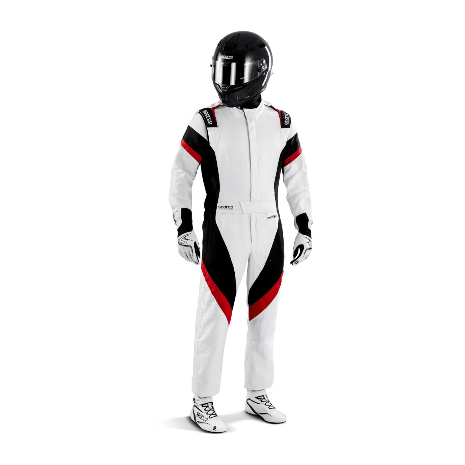 Sparco Italy Victory 360 Race Suit whiteblack (FIA homologation) White