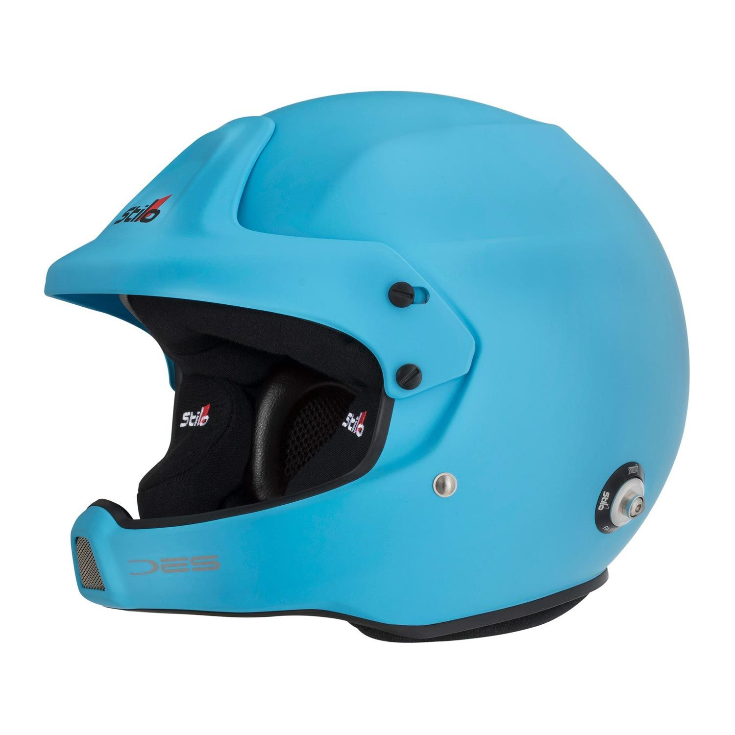 Stilo Italy WRC DES Rally Open Face Helmet Blue (Snell and FIA