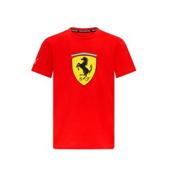 2024 Ferrari Italy F1 Kids Shield T-shirt red