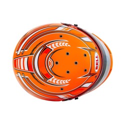 Bell USA KC7-CMR Champion Full Face Helmet Orange