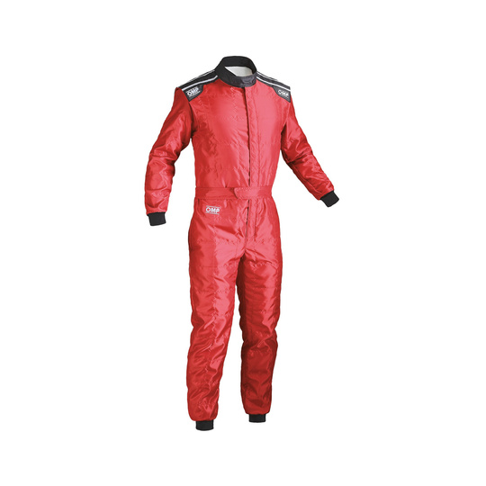 OMP Italy KS-4 Kids red Karting Suit (with CIK FIA homologation)