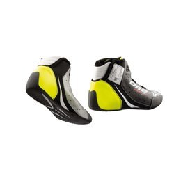 OMP Italy ONE EVO X R Racing Shoes Black/Yellow (FIA )
