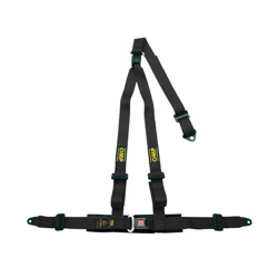 OMP Italy Strada 3 - points Safety Belts ECE, DA509 Black