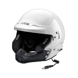 Sparco Italy AIR PRO RJ-5i Open Face Helmet White (with FIA homologation)