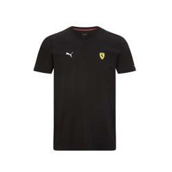 T-shirt Small Shield Ferrari F1 2021 Black