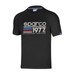 Sparco Italy Mens 1977 Heritage t-shirt black